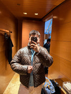 2026 new model LY logo fully printed leather jacket (AA642-E40)