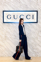 2026 Women's GU Embroidered Color-Contrasting Striped Jacket (DD181)