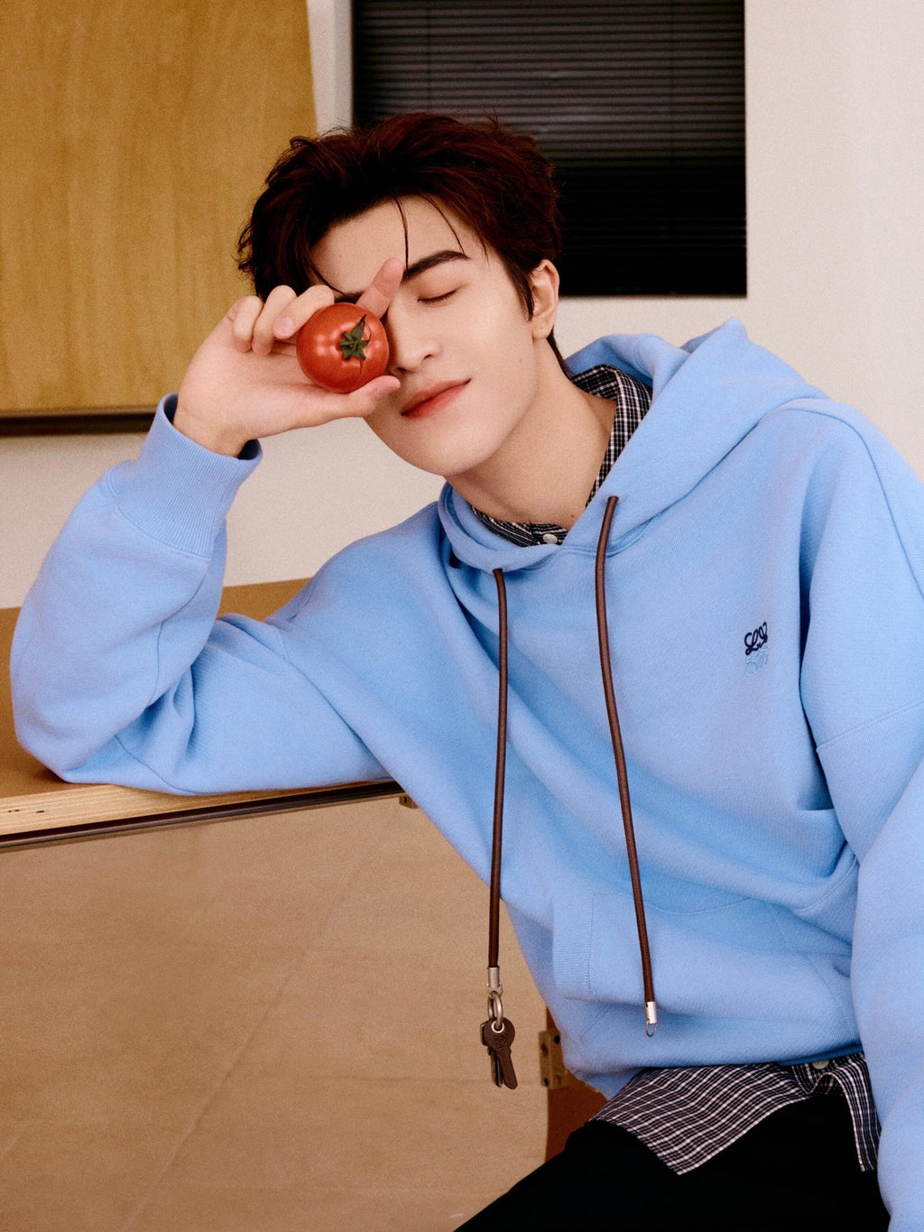 2026 New Style Way Embroidered Keychain Hooded Sweatshirt (AA1034-B55)
