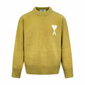 2026 New Heart A Jacquard Crew Neck Knit (25374-B30)