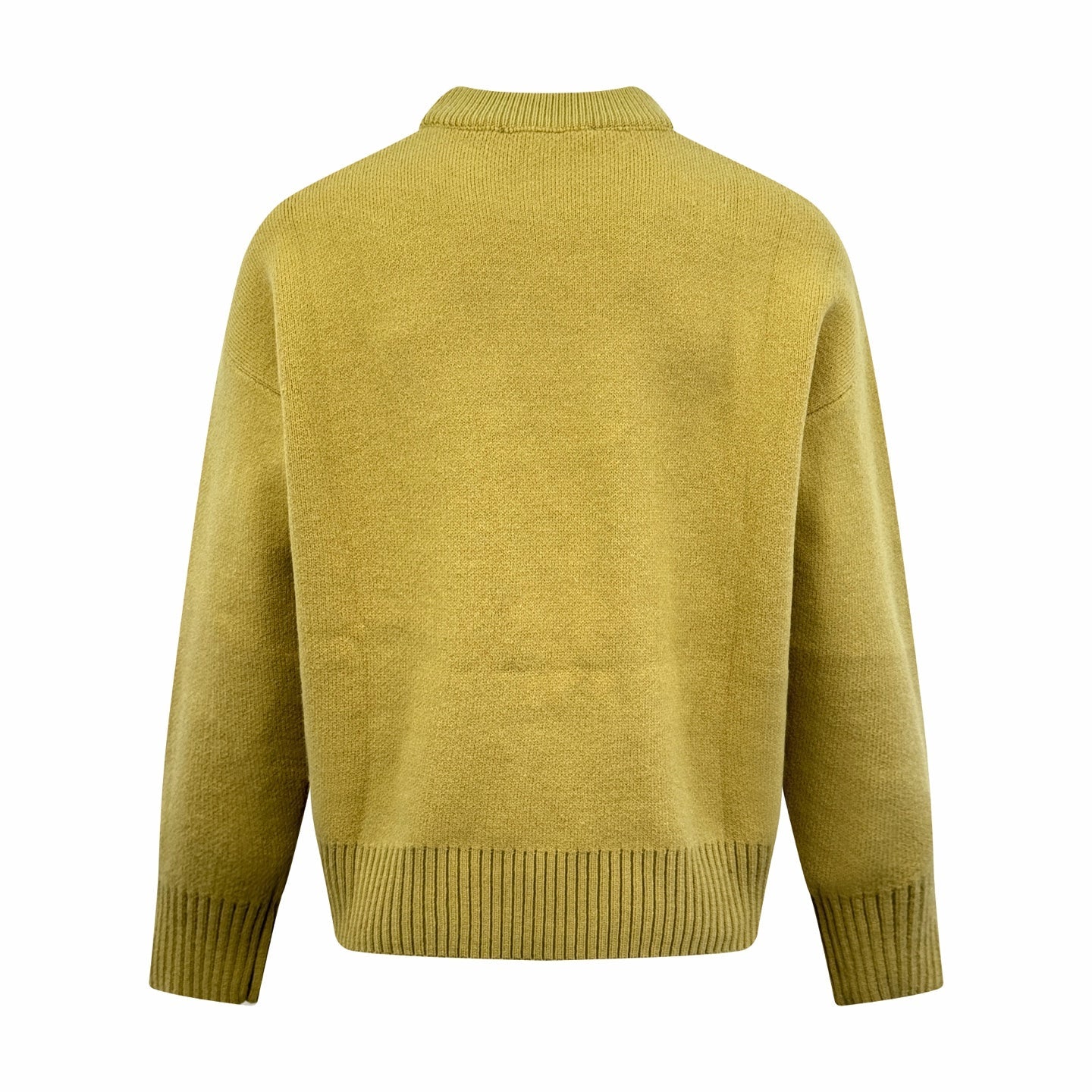 2026 New Heart A Jacquard Crew Neck Knit (25374-B30)