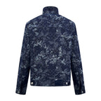 [VIP Exclusive] 2026 New GU All-Over Jacquard Denim Jacket (BB707-B85)