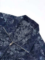 [VIP Exclusive] 2026 New GU All-Over Jacquard Denim Jacket (BB707-B85)