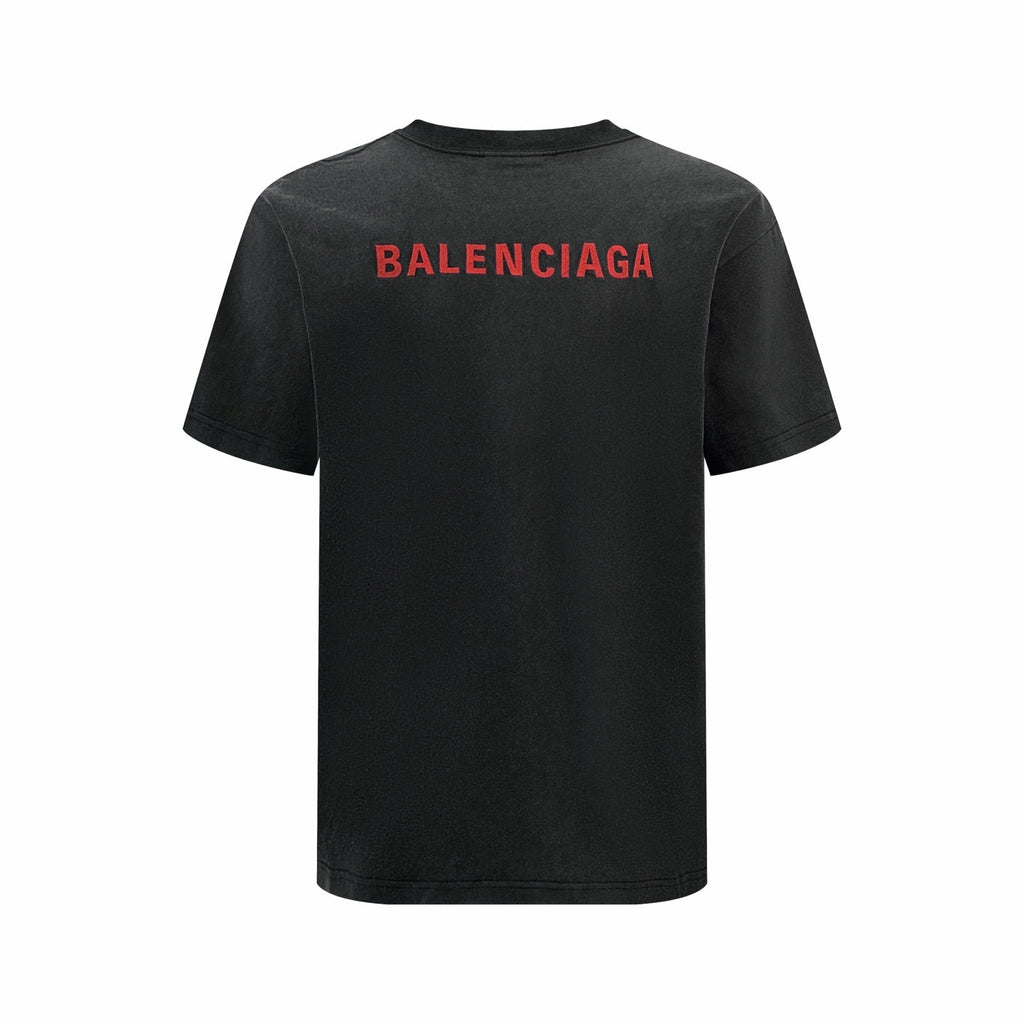 2026 New Balen Letter Embroidered T-Shirt (AA544-A15)