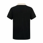 [VIP Exclusive] 2026 New Mon Embroidered Snap Polo Shirt (BB791-A35)