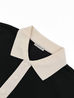 [VIP Exclusive] 2026 New Mon Embroidered Snap Polo Shirt (BB791-A35)