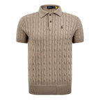 2026 New RL Cable-Knit Polo Neck Sweater (CC945-A60)