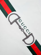 [VIP Exclusive] 2026 New GU Horsebit Webbing T-Shirt (AA540-A15)