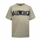 [VIP Exclusive] 2026 New Balen Tape Letter T-Shirt (BB775-A20)