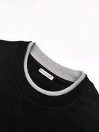 2026 New Mon Embroidered Logo Fake Two-Piece Short Sleeve (AA524-A15)