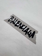 [VIP Exclusive] 2026 New Balen Distressed Print Letter Short-Sleeve T-Shirt (BB770-A20)