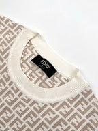 [VIP Exclusive] 2026 New FF All-Over Print FF Knit Short-Sleeve (25155-A75)