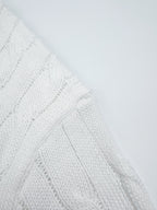 2026 New RL Cable-Knit Short-Sleeve Sweater (CC938-A50)