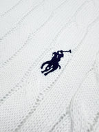 2026 New RL Cable-Knit Short-Sleeve Sweater (CC938-A50)