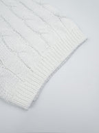 2026 New RL Cable-Knit Short-Sleeve Sweater (CC938-A50)