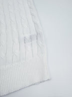 2026 New RL Cable-Knit Short-Sleeve Sweater (CC938-A50)