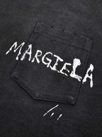 2026 New Arrival Mai Distressed Graffiti Short-Sleeve Shirt (AA536-A35)