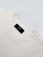 [VIP Exclusive] 2026 New FF All-Over Print Knit Short-Sleeved Top (AA501-A65)