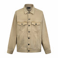 2026 New Balen Embroidered Denim Jacket (BB746-B85)