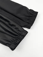 2026 New Triangle Brand Reversible Leather-Nylon Hooded Jacket (25299-D80)