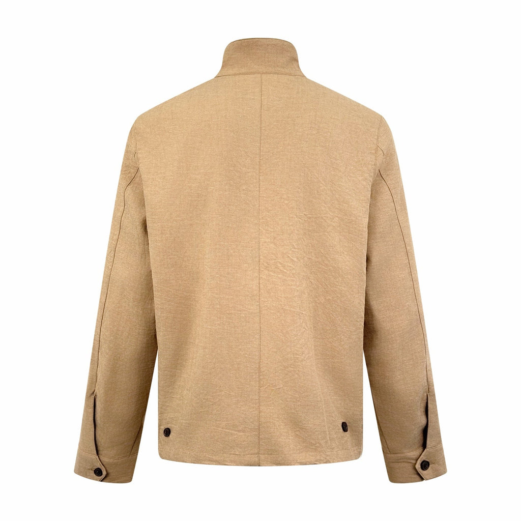2026 New RL Logo Embroidered Double-Breasted Jacket (25298-C15)