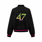 [VIP Exclusive] 2026 New Release CD No. 47 Neon Pink Trim Baseball Jacket (BB702-C30)