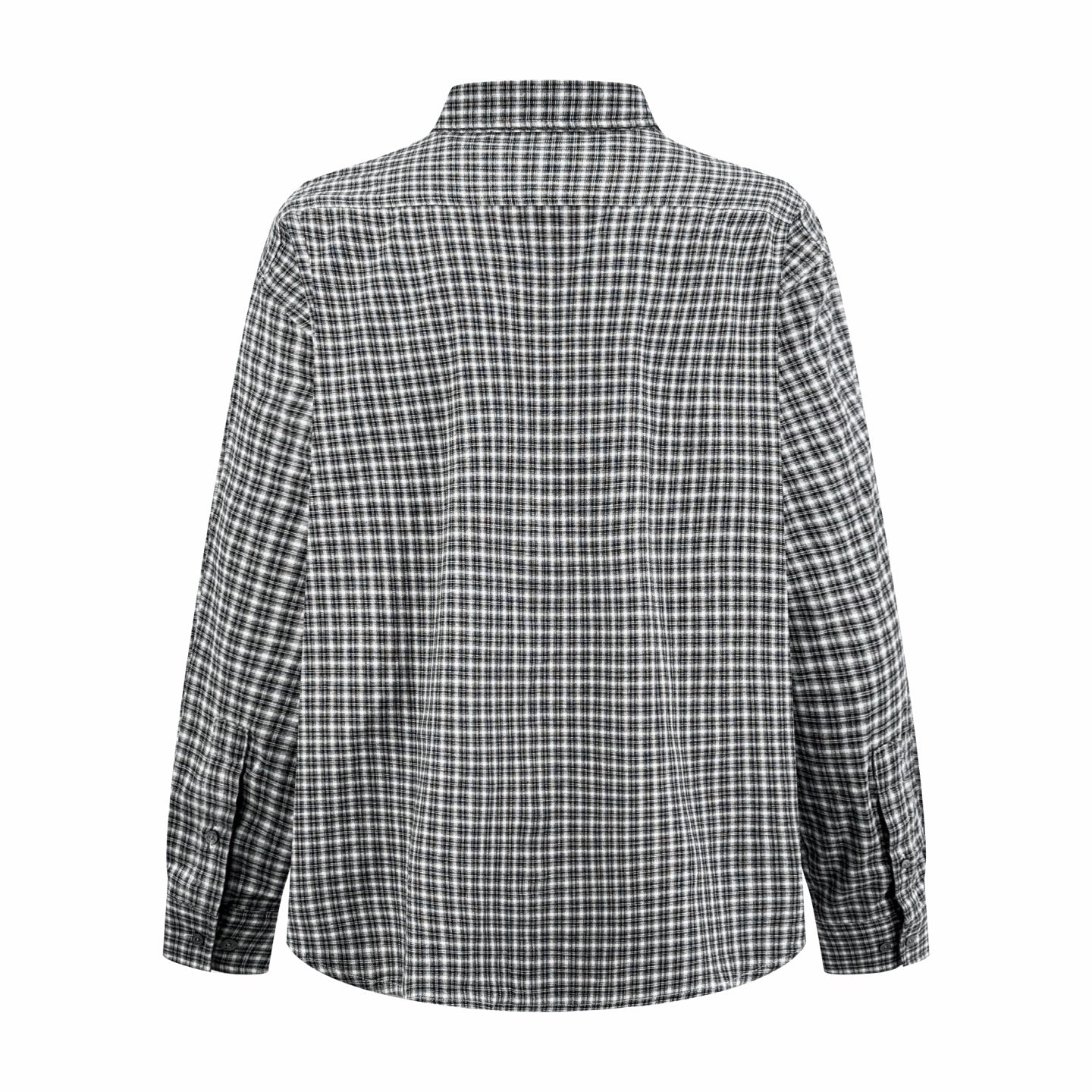 2026 New Acn Logo Tartan Button-Down Shirt (CC941-B50)