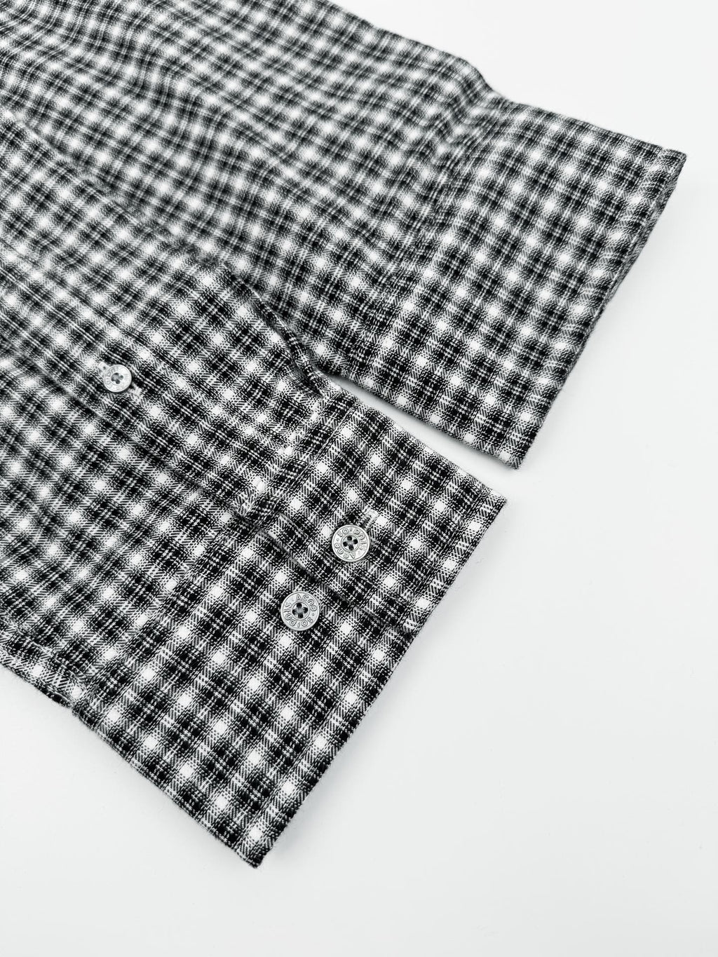 2026 New Acn Logo Tartan Button-Down Shirt (CC941-B50)