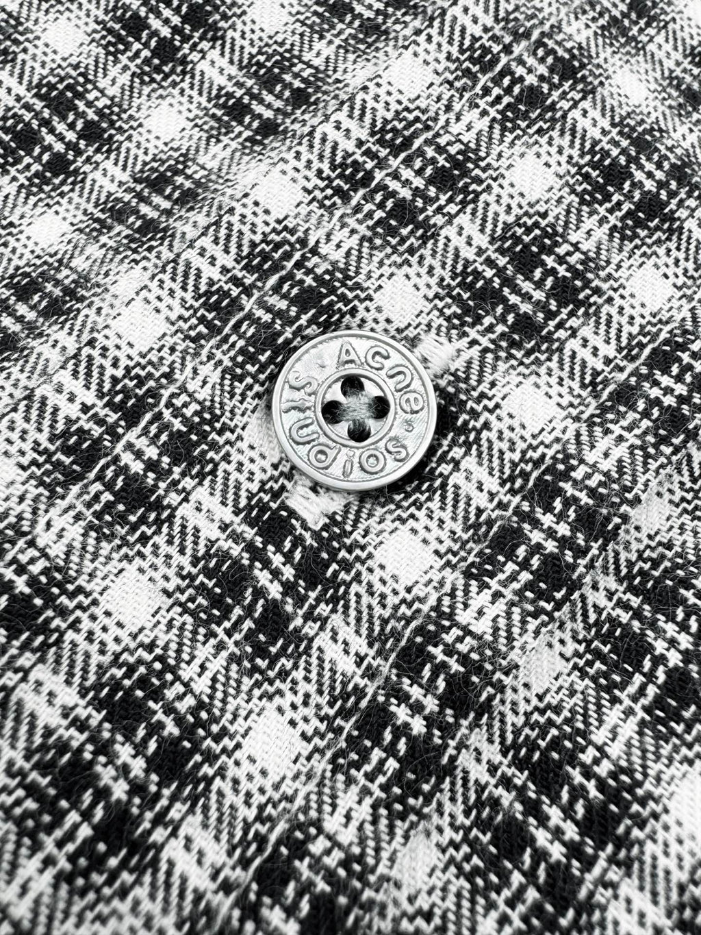 2026 New Acn Logo Tartan Button-Down Shirt (CC941-B50)