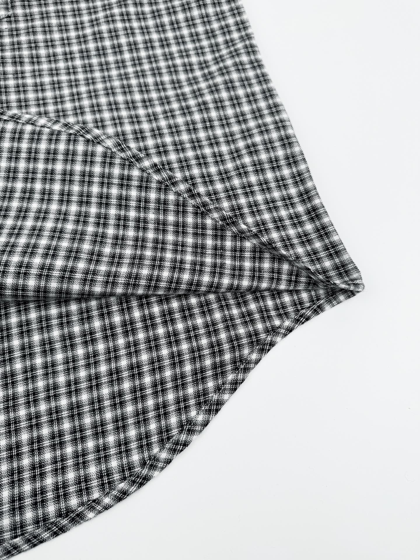 2026 New Acn Logo Tartan Button-Down Shirt (CC941-B50)
