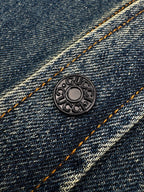 [VIP Exclusive] 2026 New GU Embroidered Family Crest Denim Shirt (BB734-B40)