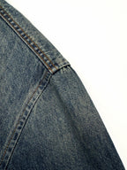 [VIP Exclusive] 2026 New GU Embroidered Family Crest Denim Shirt (BB734-B40)