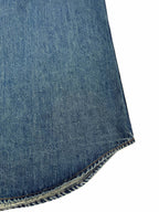 [VIP Exclusive] 2026 New GU Embroidered Family Crest Denim Shirt (BB734-B40)