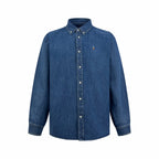 [VIP Exclusive] 2026 New RL Colour Embroidered Denim Shirt (CC913-B40)