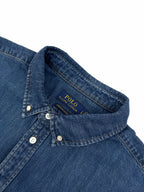 [VIP Exclusive] 2026 New RL Colour Embroidered Denim Shirt (CC913-B40)