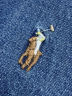 [VIP Exclusive] 2026 New RL Colour Embroidered Denim Shirt (CC913-B40)
