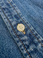 [VIP Exclusive] 2026 New RL Colour Embroidered Denim Shirt (CC913-B40)