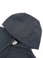 [VIP Exclusive] 2026 New H Patch Leather Hooded Sweatshirt (25350-B40)