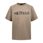 [VIP Exclusive] 2026 New WE11 Printed Hand-Painted Short-Sleeved Shirt (AA557-A10)