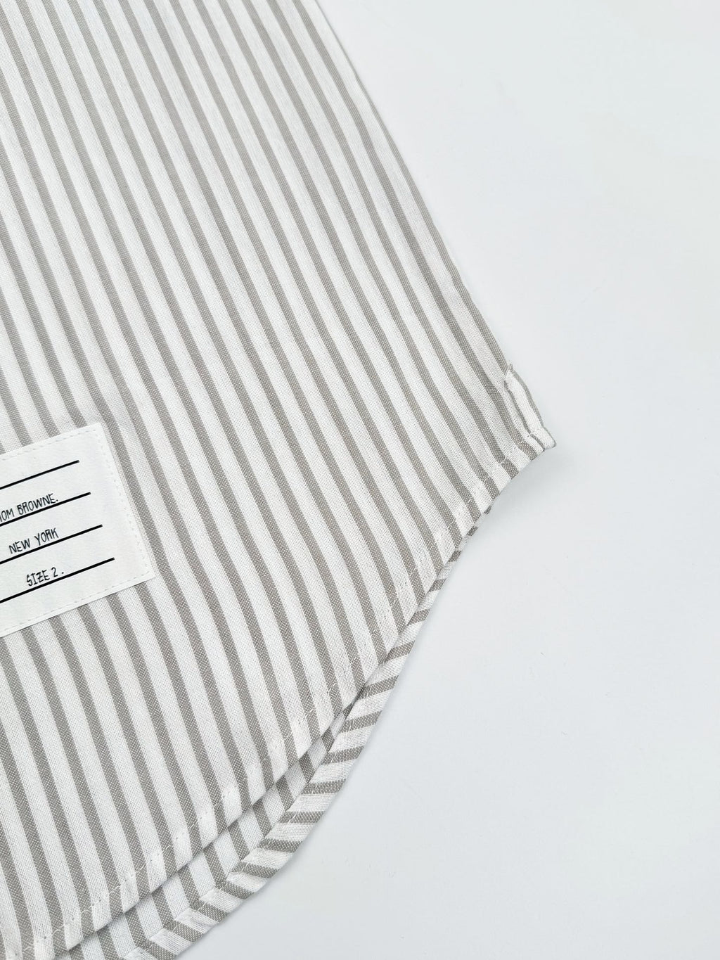 2026 New TB Woven Ribbon Stripe Shirt (MM077-B25)