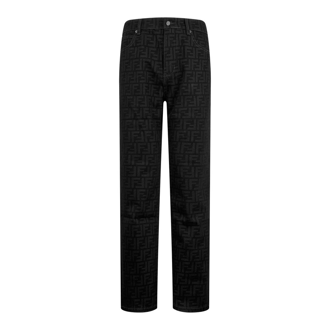 2026 New Arrival: FF All-Over Print Jeans (BB716-B75)