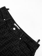 [VIP Exclusive] 2026 New Arrival: FF All-Over Print Jeans (BB716-B75)