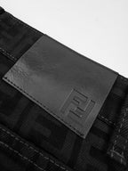 [VIP Exclusive] 2026 New Arrival: FF All-Over Print Jeans (BB716-B75)