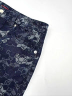 [VIP Exclusive] 2026 New Arrival: GU All-Over Print Denim Trousers (MM097-B65)