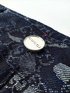 [VIP Exclusive] 2026 New Arrival: GU All-Over Print Denim Trousers (MM097-B65)