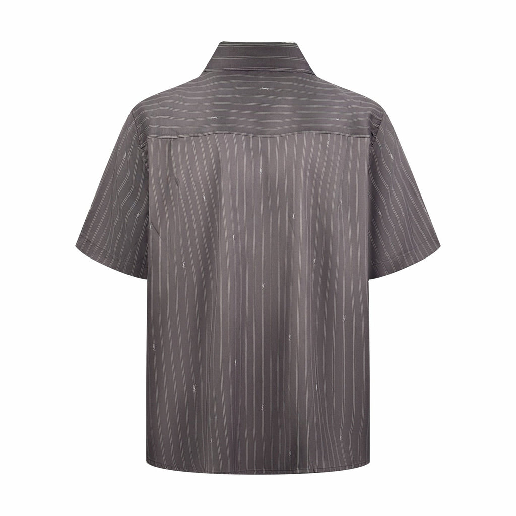 2026 New Saint L Logo Jacquard Short-Sleeve Shirt (AA549-A80)