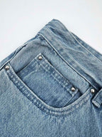 2026 New Arrival LY Washed Distressed Jeans (MM014-C30)