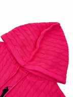[VIP Exclusive] 2026 New RL Embroidered Cowl-Neck Cable-Knit Jumper (CC921-B60)