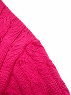 [VIP Exclusive] 2026 New RL Embroidered Cowl-Neck Cable-Knit Jumper (CC921-B60)