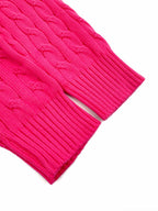[VIP Exclusive] 2026 New RL Embroidered Cowl-Neck Cable-Knit Jumper (CC921-B60)